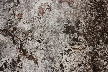 Textured walls with dirt.