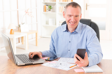 Fototapeta premium Designer at work
