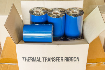 Premium Thermal Transfer Ribbon (TTR) with a paper box packaging. It is a very effective way of...