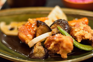 Grilled Chicken with Teriyaki sauce