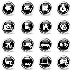 Insurance simply icons