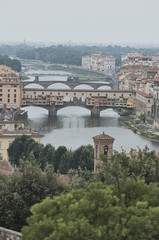 Naklejka premium Florence bridge