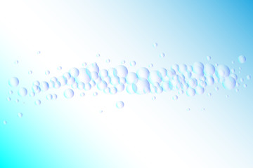 Air Bubbles On Water