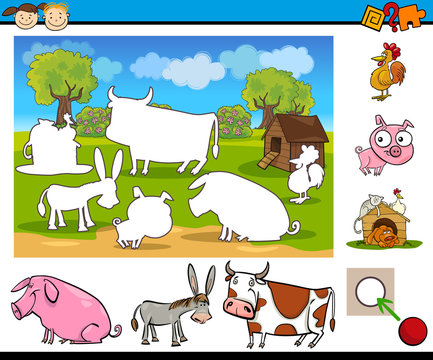 matching task for preschoolers