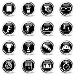 Volleyball simply symbol