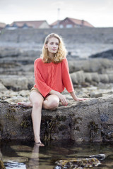 Chilling at the beach