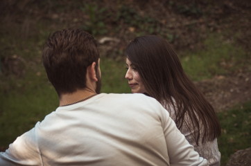 couple in park