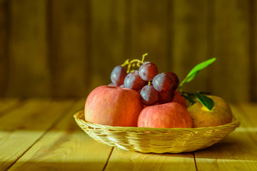 Still life with fruits