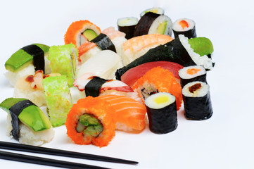 Japanese sushi set
