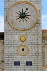 Fototapeta na wymiar Dubrovnik Clock Tower