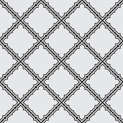 Black seamless pattern