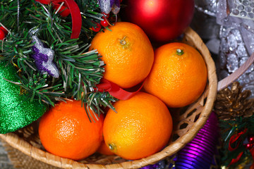 Christmas tangerines