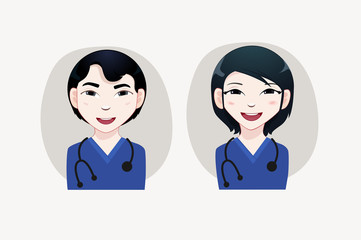  Nurse Avatars