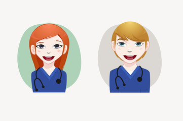  Nurse Avatars