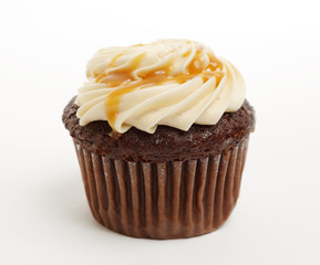 Chocolate Isolated Cupcake