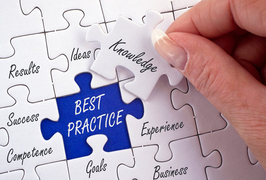 Best Practice Business Concept