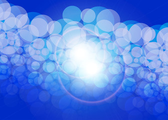 Bright Blue Background