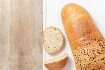 Bread with grain