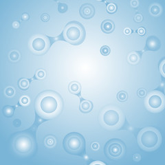 Blue cell background