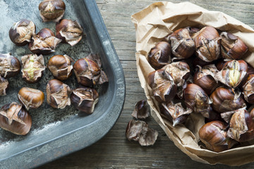 Sweet roast chestnuts