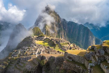 Poster Machu Picchu, UNESCO World Heritage Site. One of the New Seven W © javarman