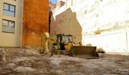 Fototapeta premium Excavadora 
