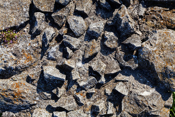 old stone wall