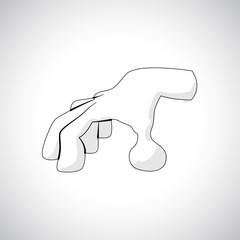 Comics Hand icon