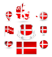 Denmark Flag Collection