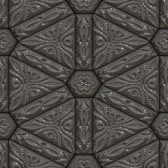 Mayan ornament seamless texture