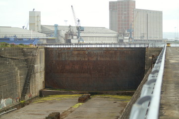 Titanic, dry dock. Belfast