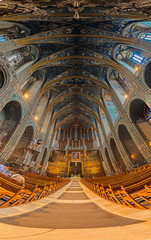 Fototapeta na wymiar Cathedral Basilica of Saint Cecilia, in Albi, France