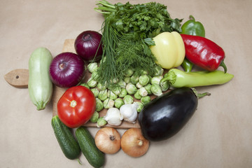 Various vegetables