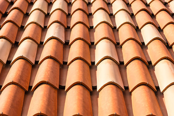 red roof shingles
