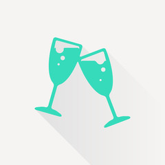 Vector stemware icon 