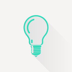 Vector lightbulb icon 
