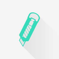Vector knife icon 