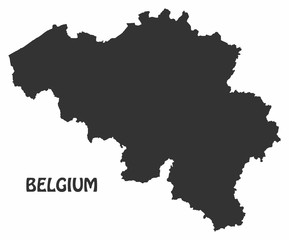 Concept map of Belgium