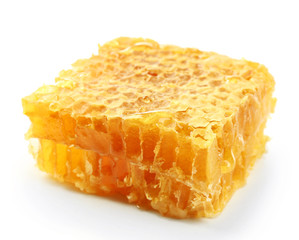Honeycomb isolated on white