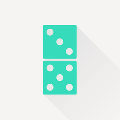 Vector domino icon 