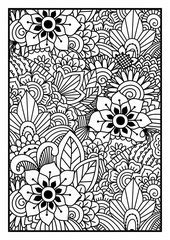 Black and white pattern. 