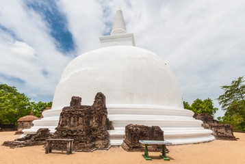 Temple in Polonnaruwa, Sri Lanka