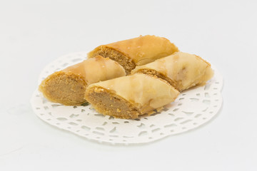Cookies Halva with maple. halva - sweetmeat of sesame oil and nuts