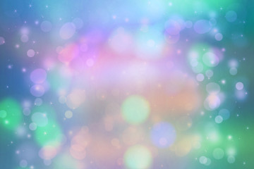 Obraz premium Beautiful dreamy background with bokeh lights