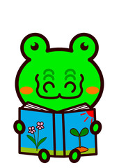 読書する動物シリーズ