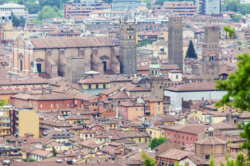 Fototapeta na wymiar Bologna old town
