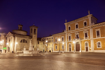 Old architecture of Brescia