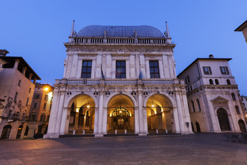 La Loggia (Town Hall) in Brescia,