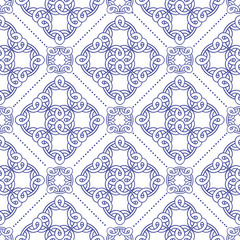 Fototapeta na wymiar Oriental pattern tile. 