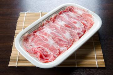 pork sliced